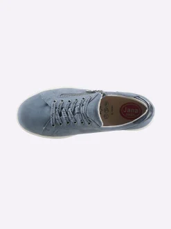 Sneakers & Schnürer|Jana Schnürschuh jeansblau