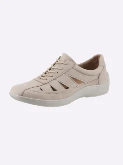 Sneakers & Schnürer|airsoft comfort+ Schnürschuh aus Nubukleder beige