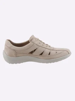 Sneakers & Schnürer|airsoft comfort+ Schnürschuh aus Nubukleder beige