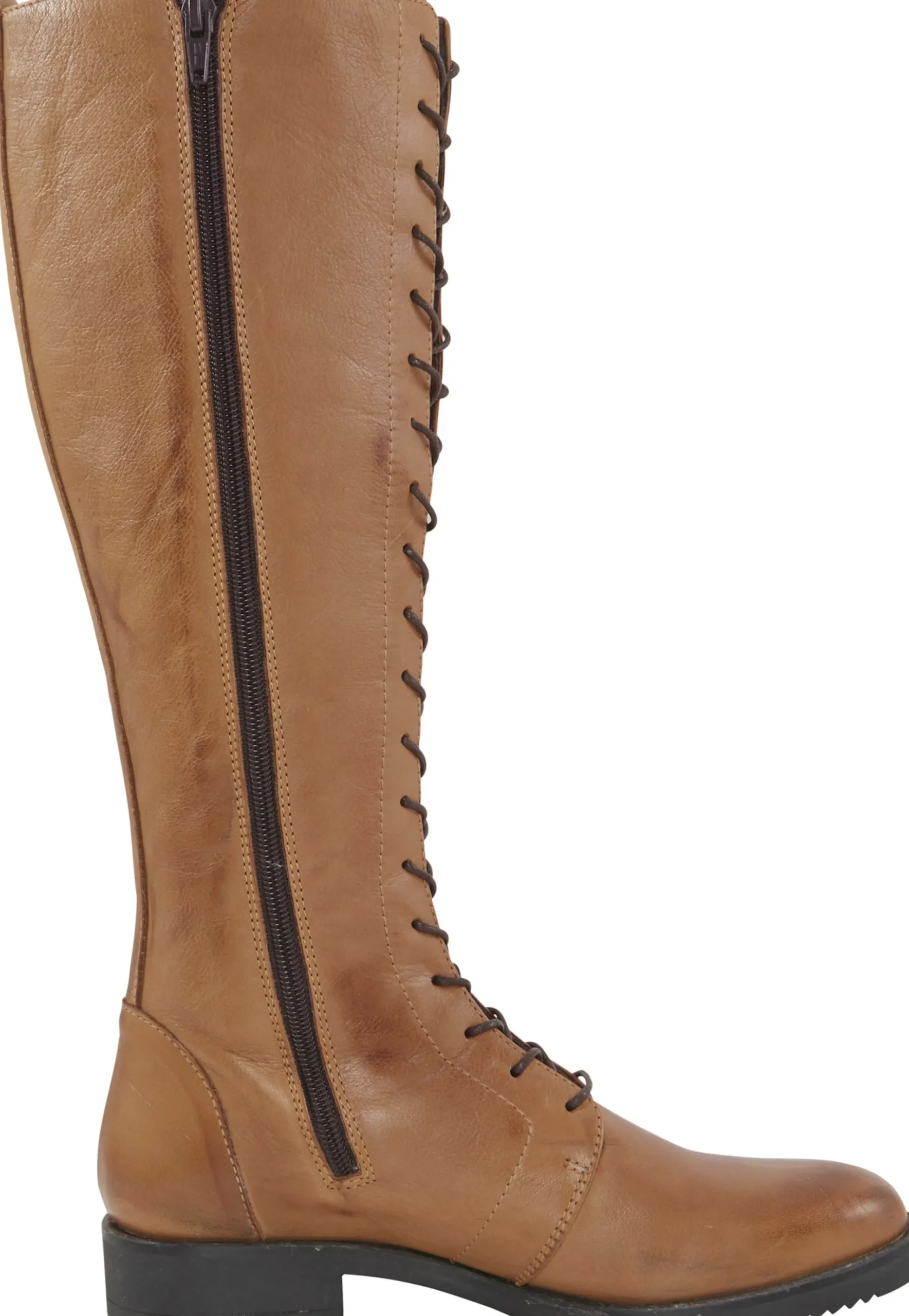 Stiefel|Andrea Conti Schnürstiefel cognac