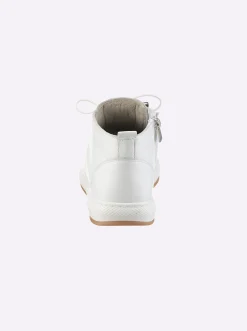 Stiefeletten|Stiefel|Andrea Conti Schnürstiefelette weiß