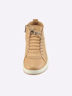 Stiefeletten|Stiefel|Andrea Conti Schnürstiefelette camel