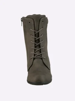 Stiefeletten|Stiefel|Andrea Conti Schnürstiefelette grau