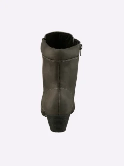 Stiefeletten|Stiefel|Andrea Conti Schnürstiefelette grau