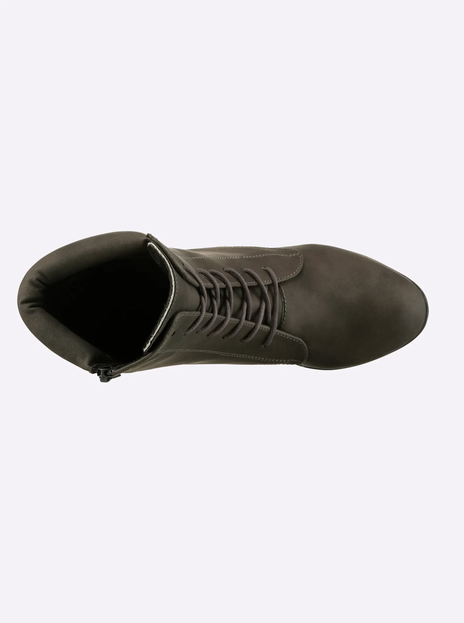 Stiefeletten|Stiefel|Andrea Conti Schnürstiefelette grau