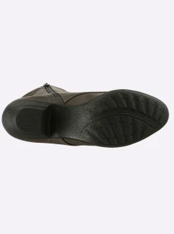 Stiefeletten|Stiefel|Andrea Conti Schnürstiefelette grau