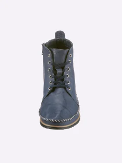 Stiefeletten|Stiefel|Andrea Conti Schnürstiefelette marine