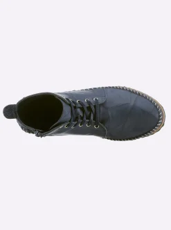Stiefeletten|Stiefel|Andrea Conti Schnürstiefelette marine