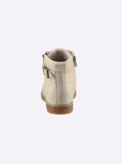 Stiefeletten|Stiefel|Andrea Conti Schnürstiefelette creme