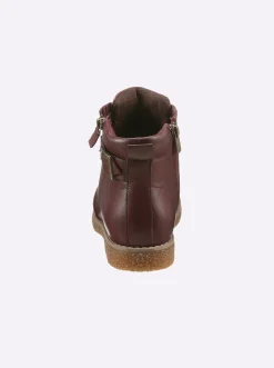 Stiefeletten|Stiefel|Andrea Conti Schnürstiefelette burgund