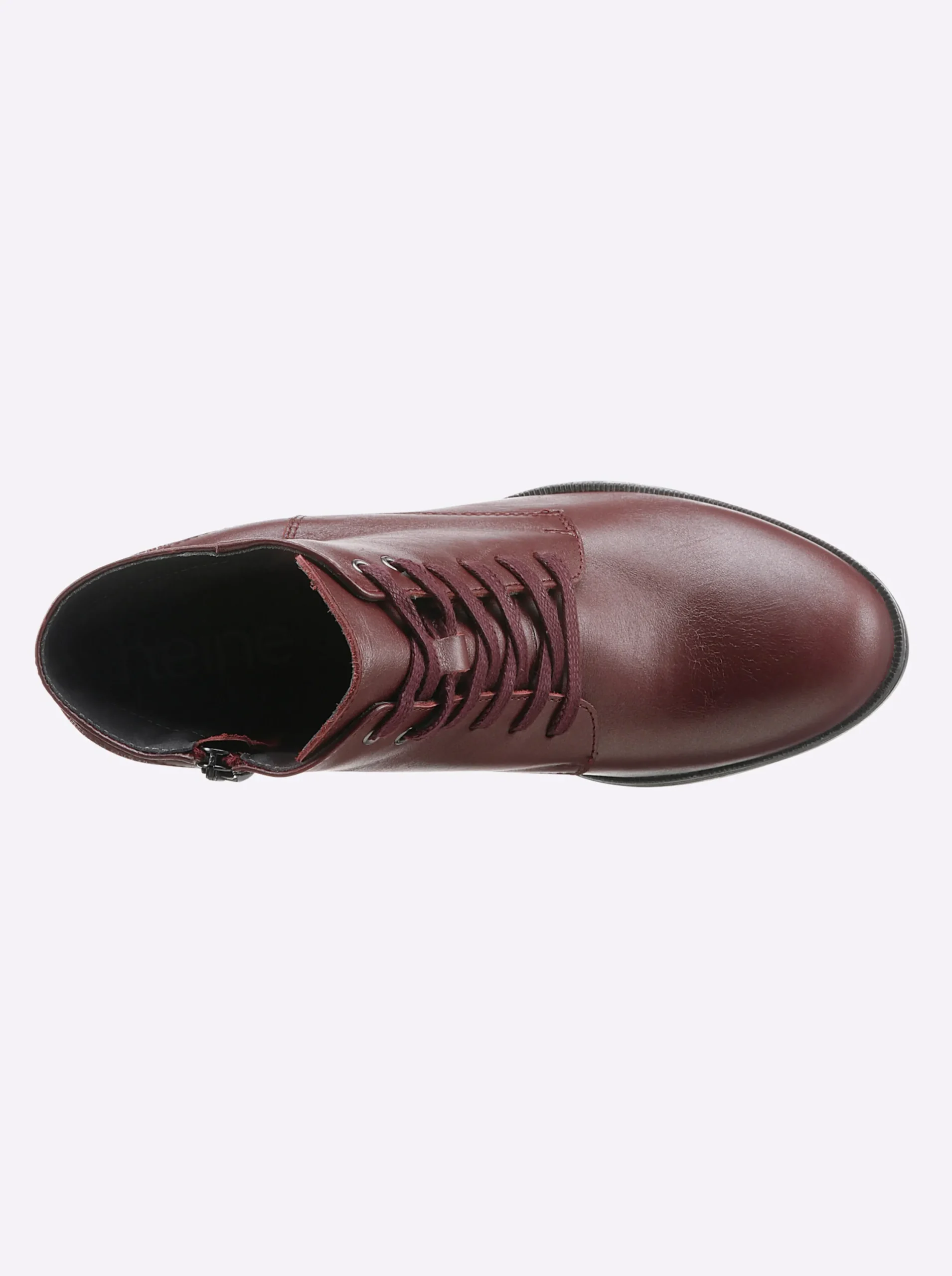 Stiefeletten|Stiefel|heine Schnürstiefelette burgund