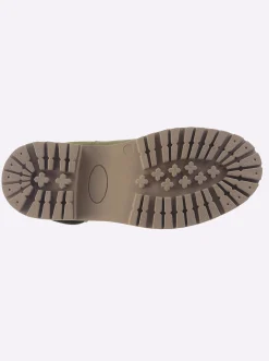 Stiefeletten|Stiefel|heine Schnürstiefelette khaki