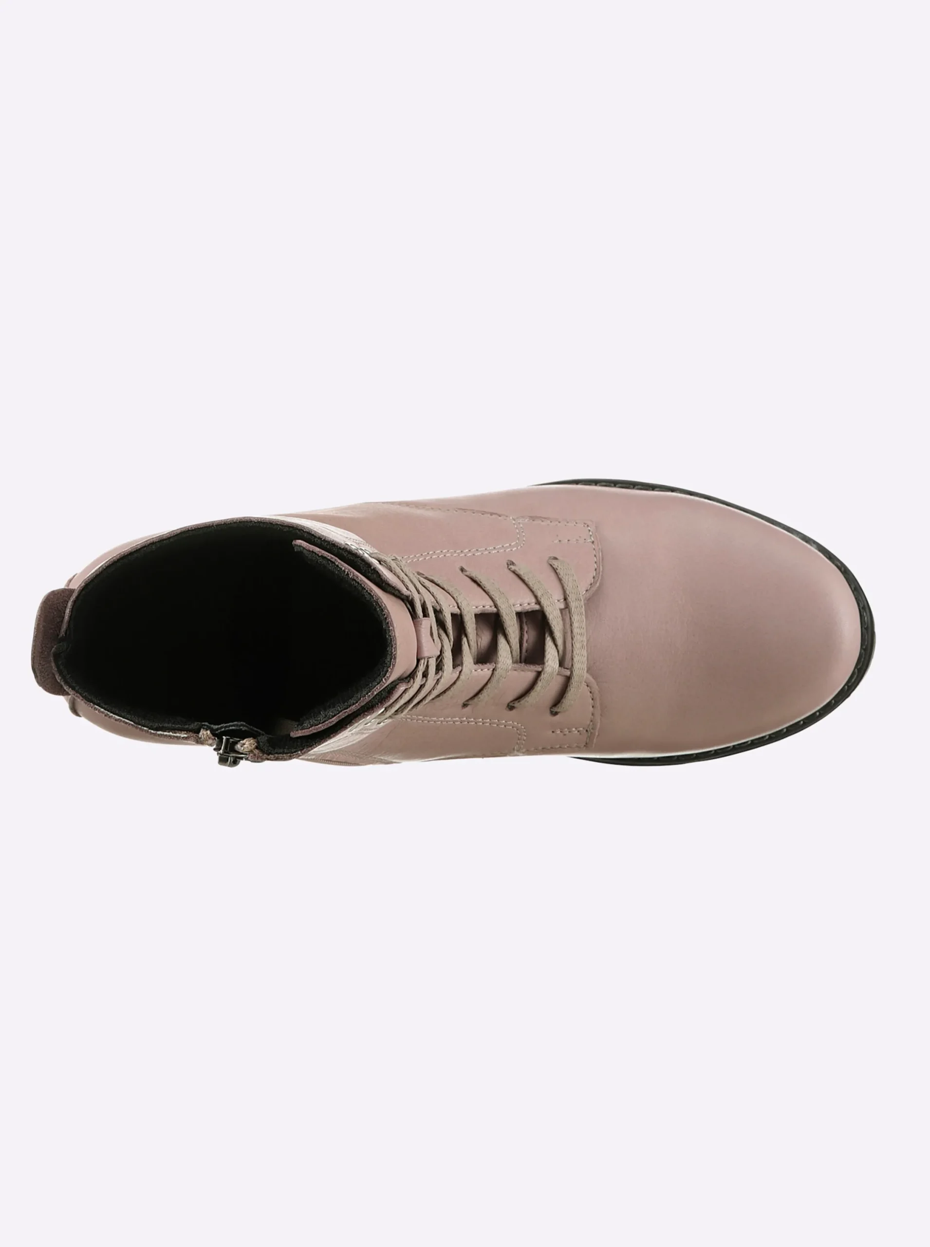 Stiefeletten|Stiefel|heine Schnürstiefelette rose