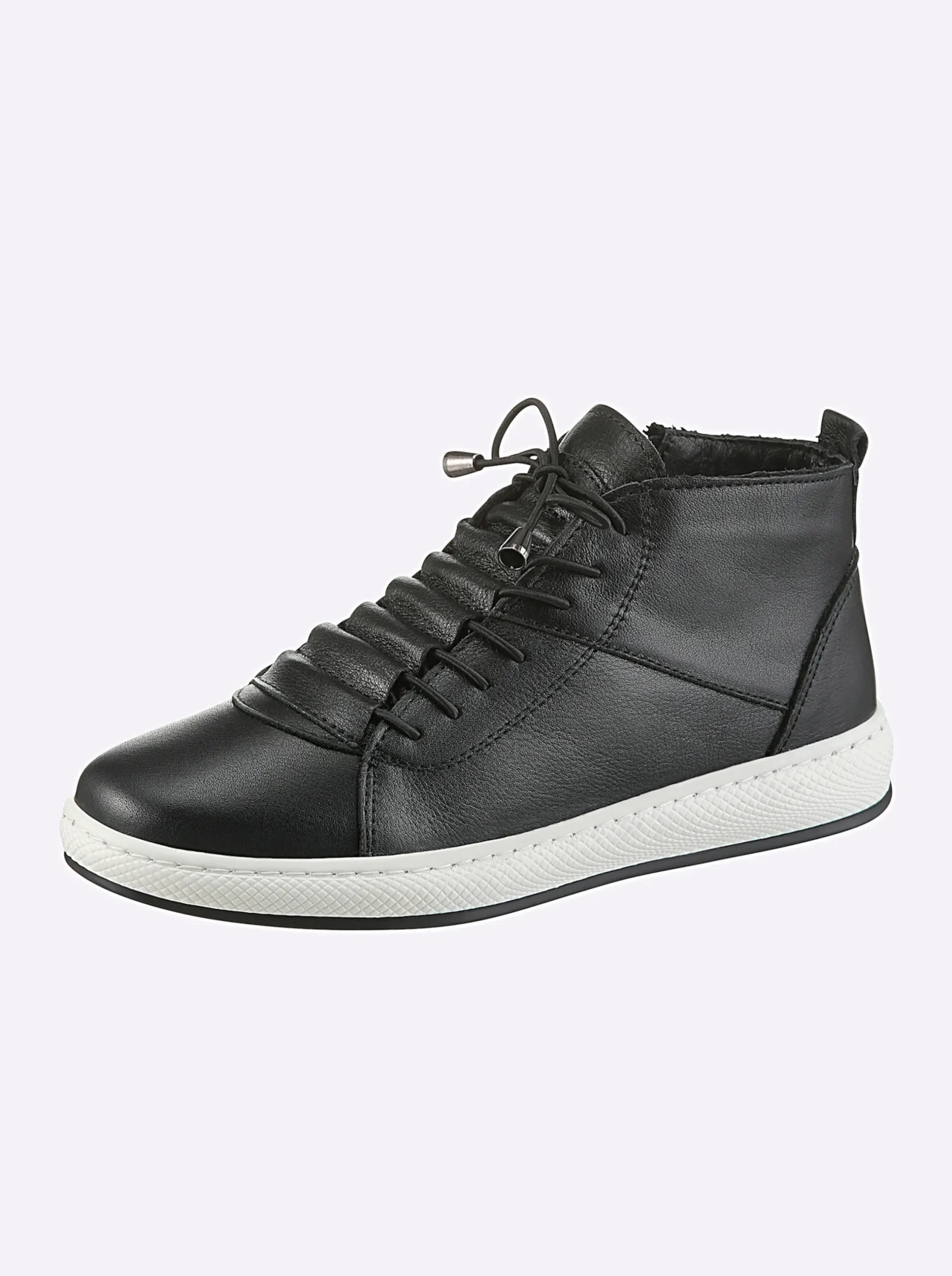 Stiefeletten|Stiefel|Andrea Conti Schnürstiefelette schwarz