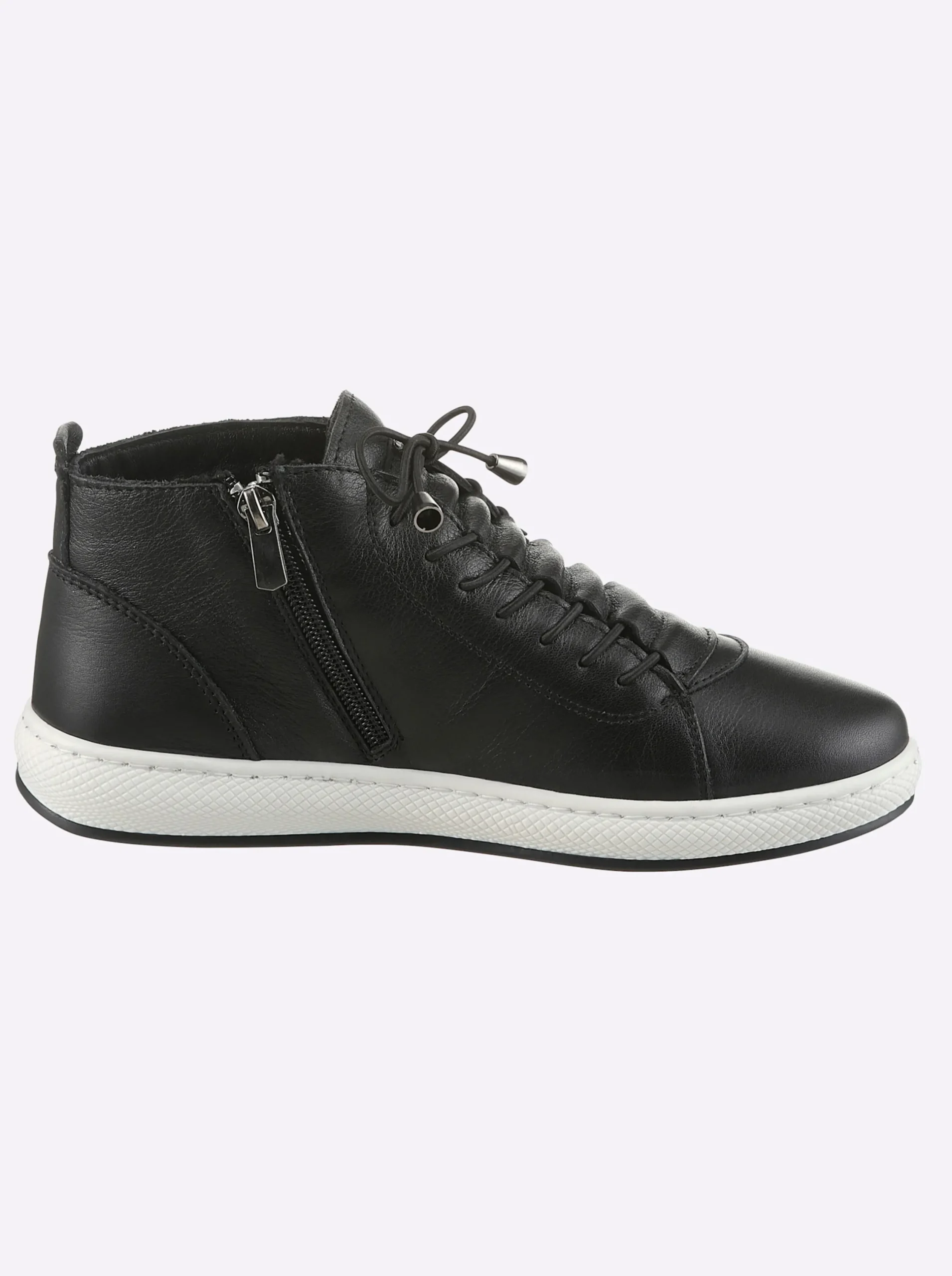 Stiefeletten|Stiefel|Andrea Conti Schnürstiefelette schwarz