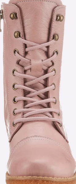 Stiefeletten|Stiefel|Andrea Conti Schnürstiefelette altrosa