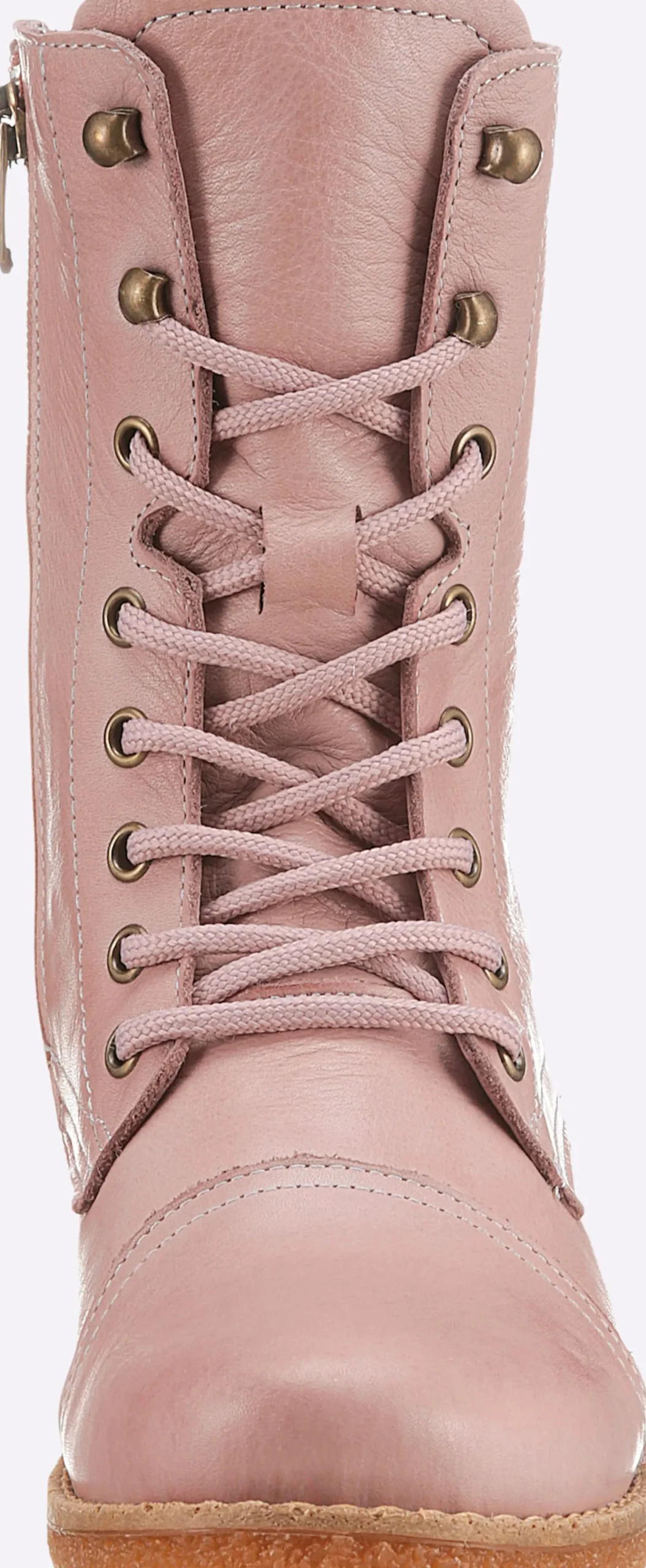 Stiefeletten|Stiefel|Andrea Conti Schnürstiefelette altrosa