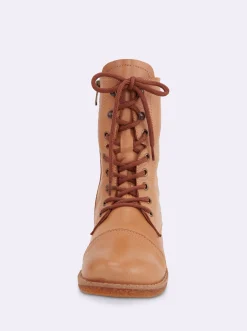 Stiefeletten|Stiefel|Andrea Conti Schnürstiefelette camel