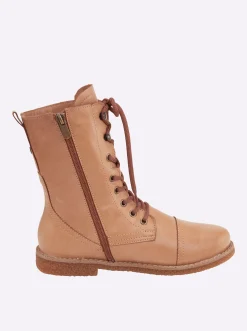 Stiefeletten|Stiefel|Andrea Conti Schnürstiefelette camel