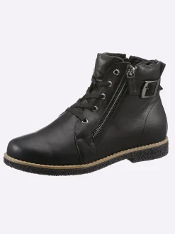 Stiefeletten|Stiefel|Andrea Conti Schnürstiefelette schwarz