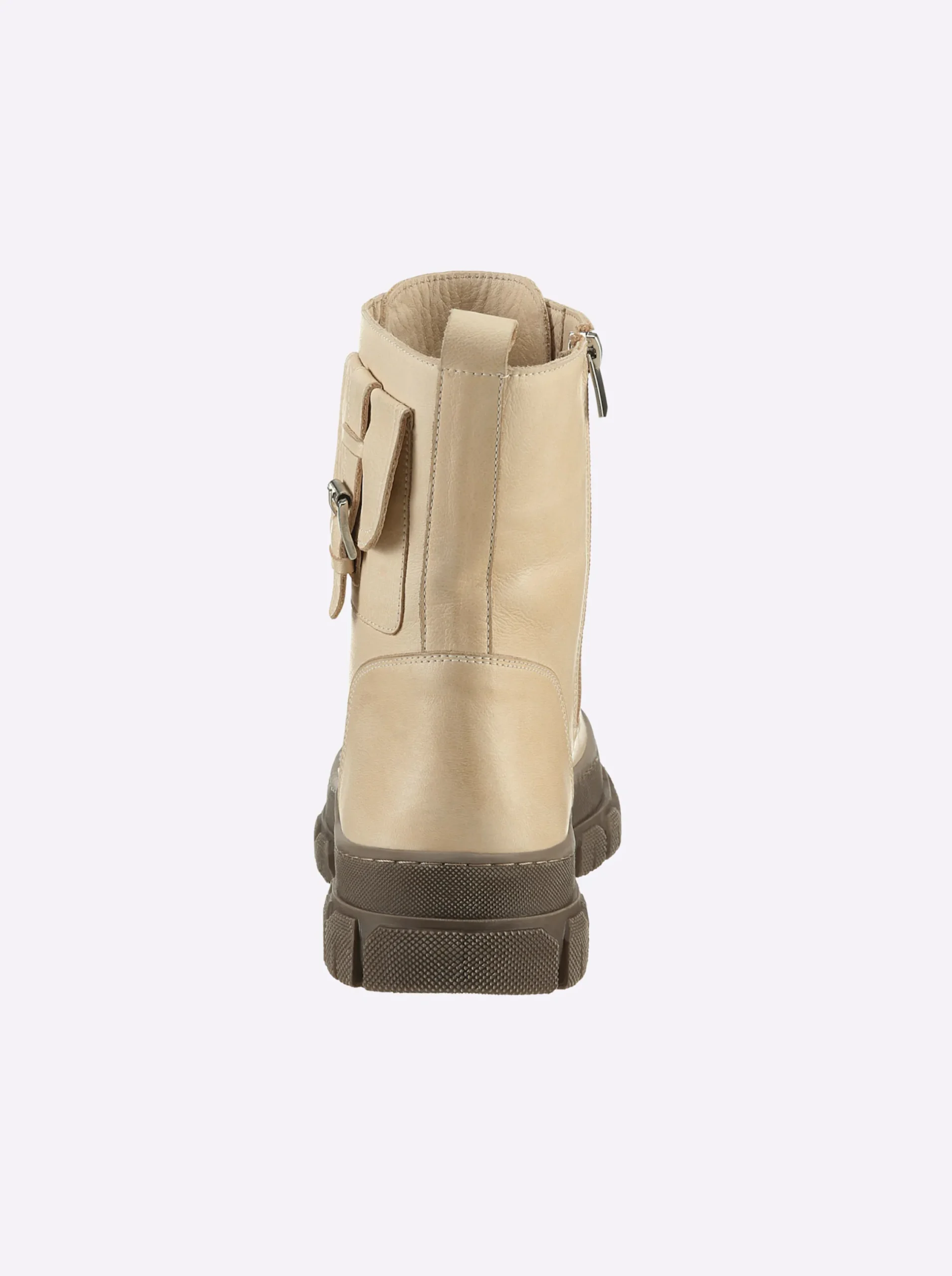 Stiefeletten|Stiefel|Andrea Conti Schnürstiefelette creme