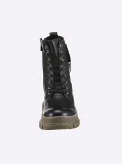 Stiefeletten|Stiefel|Andrea Conti Schnürstiefelette schwarz
