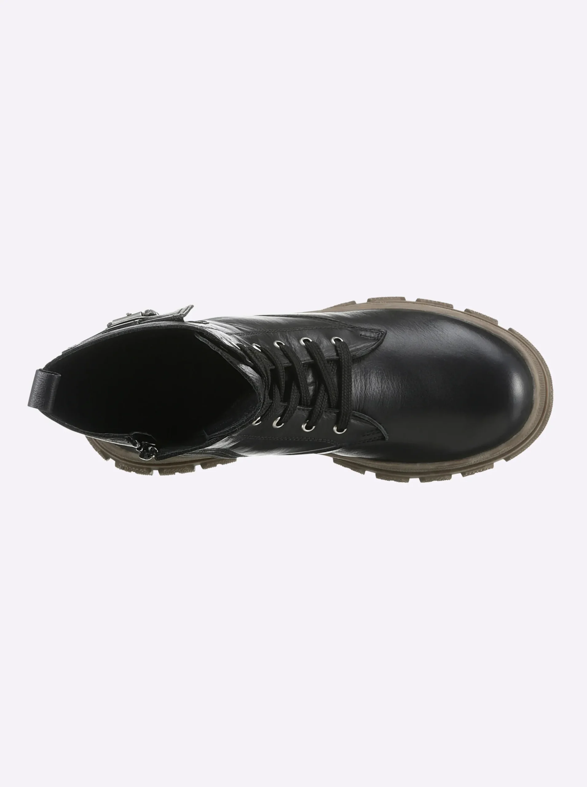 Stiefeletten|Stiefel|Andrea Conti Schnürstiefelette schwarz
