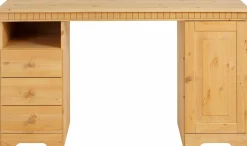 Sekretäre & Schreibtische|Home affaire Schreibtisch naturgebeizt/gewachst