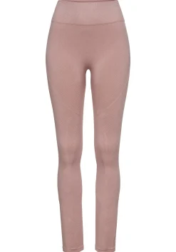 Strandmode|LASCANA Seamless Leggings mauve