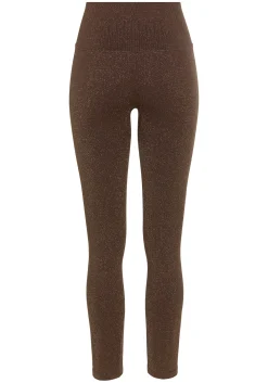 Strandmode|LASCANA Seamless Leggings gold