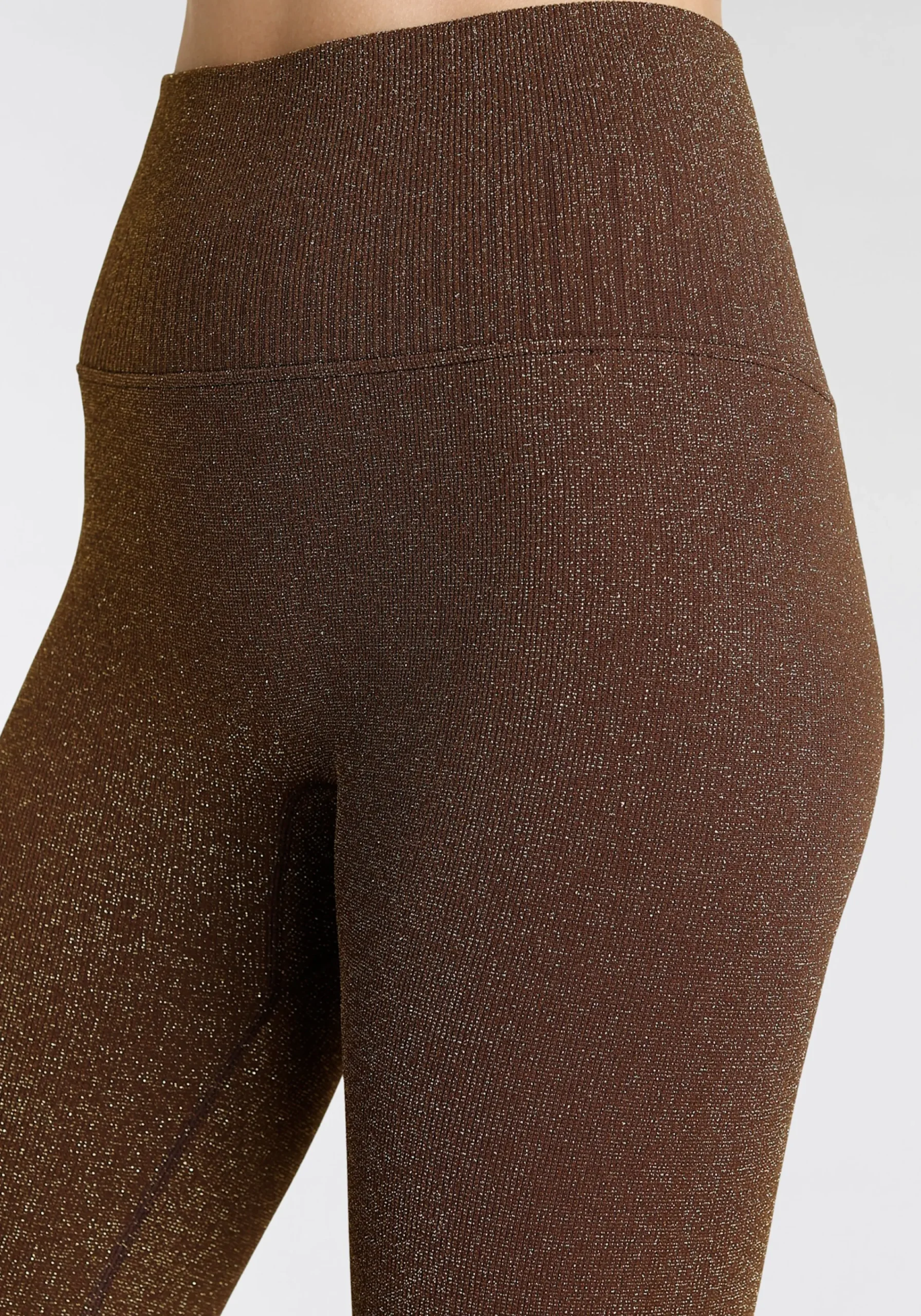 Strandmode|LASCANA Seamless Leggings gold