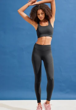 Hosen|LASCANA Seamless Leggings schwarz