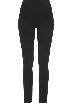 Hosen|LASCANA Seamless Leggings schwarz