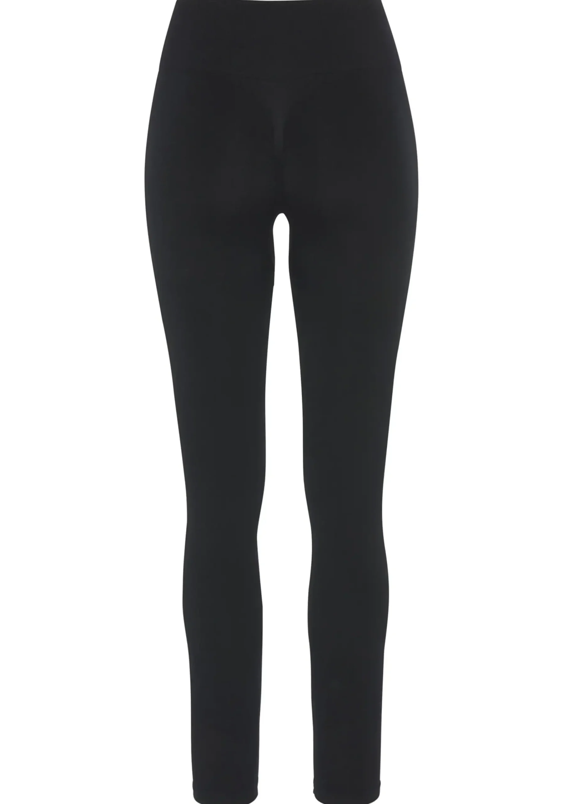 Hosen|LASCANA Seamless Leggings schwarz
