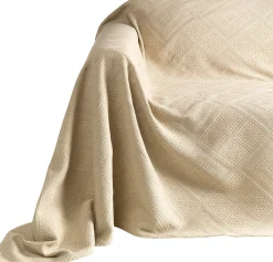 Sofaüberwürfe & Hussen|Pereira da Cunha Sesselüberwurf taupe
