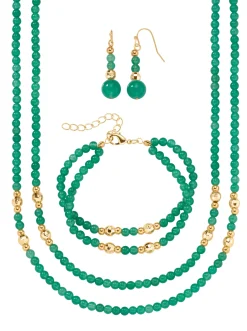 Schmuck| Set grün