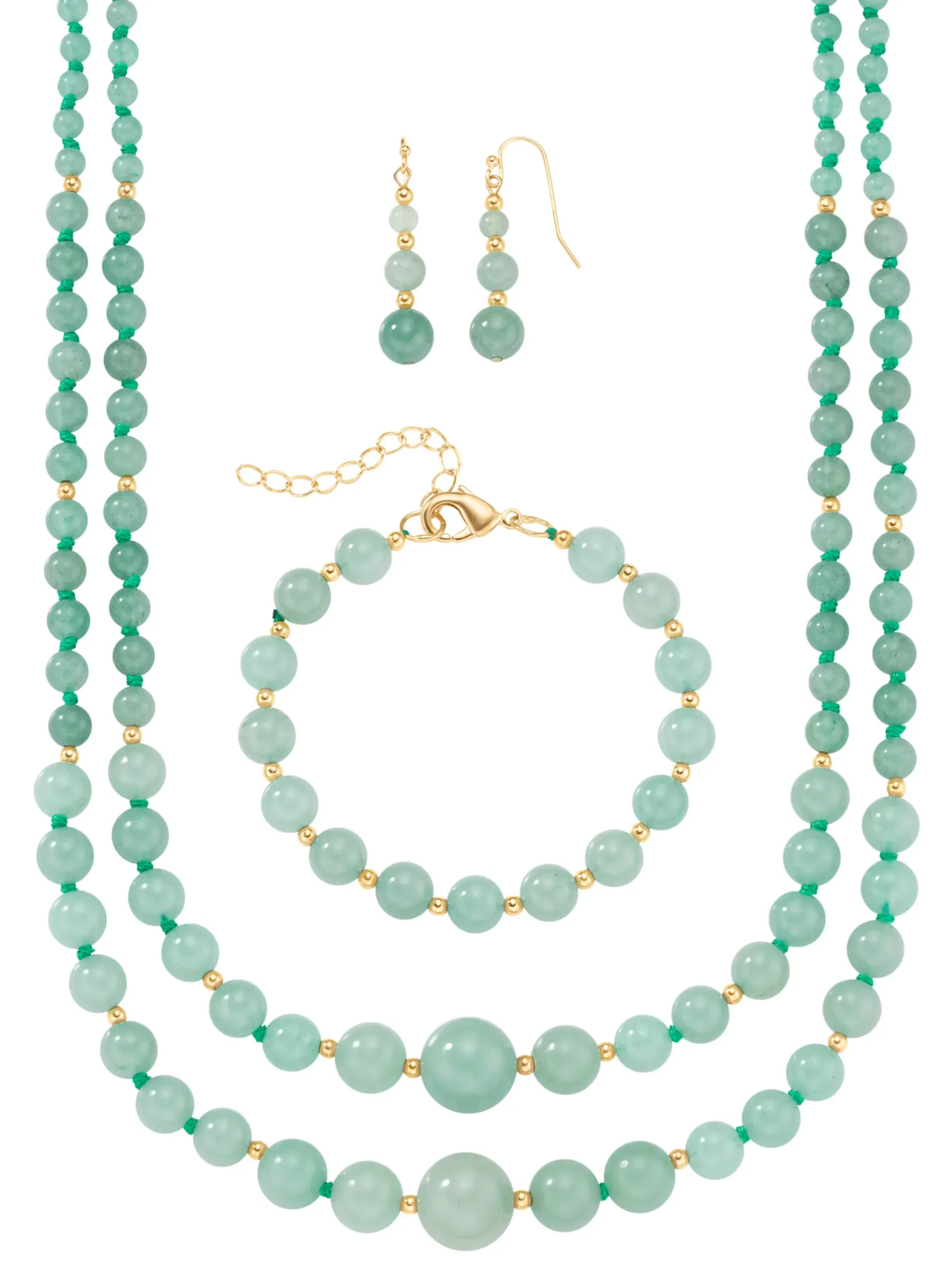 Schmuck| Set grün