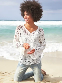 Strandmode|heine Shirt champagner