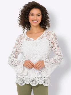 Strandmode|heine Shirt champagner