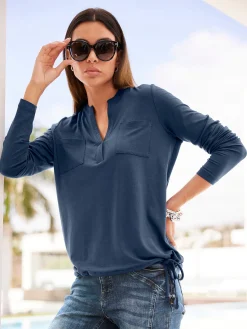Shirts|heine Shirt dunkelblau