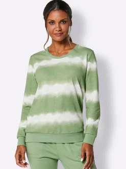 Homewear|Homewear|feel good Shirt eucalyptus-champagner-bedruckt