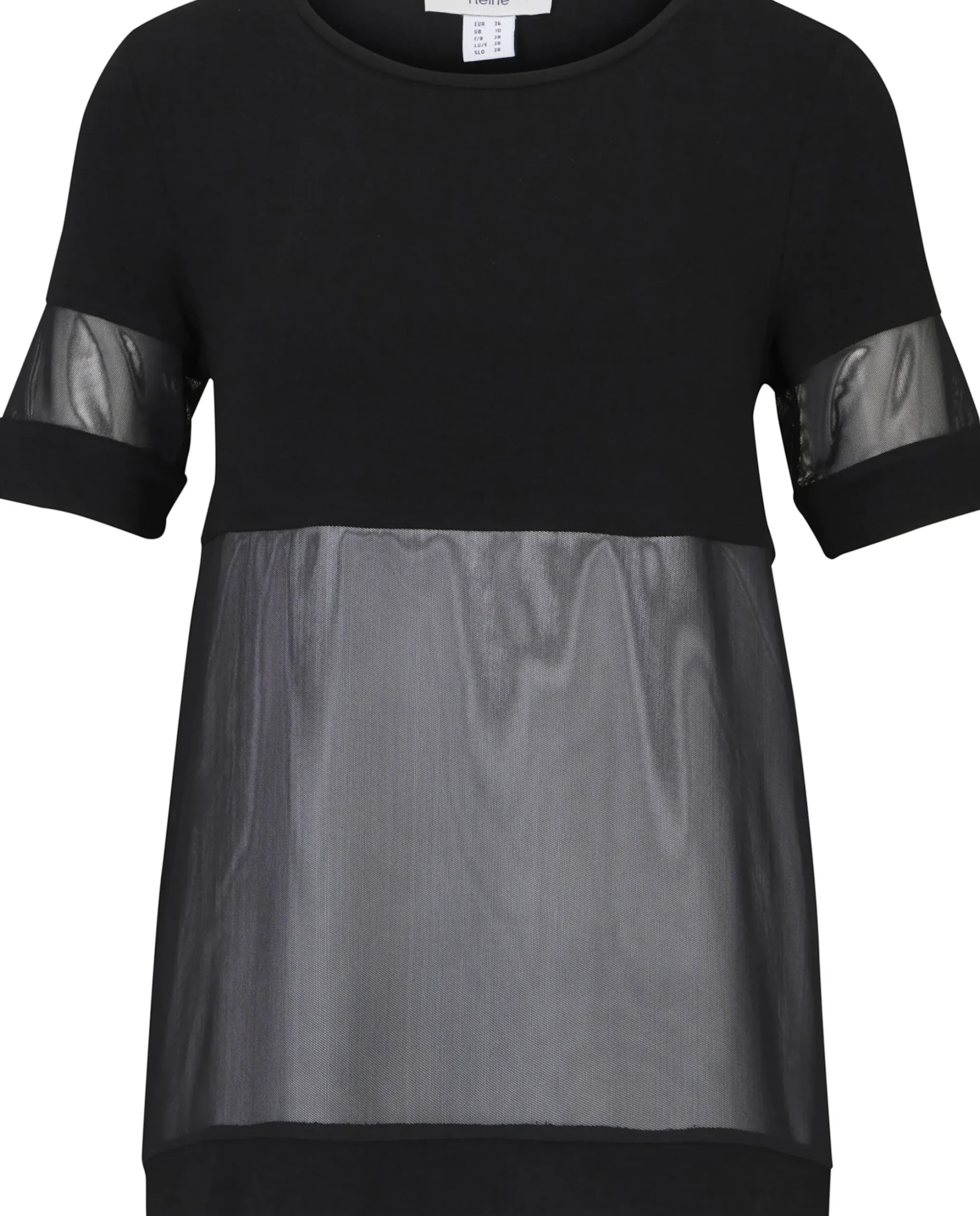 Shirts|heine Shirt im Lagen-Look schwarz