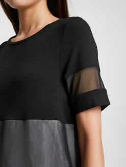 Shirts|heine Shirt im Lagen-Look schwarz