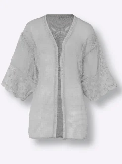 Jacken|heine Shirtjacke hellgrau