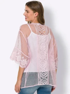 Jacken|heine Shirtjacke hellrosé