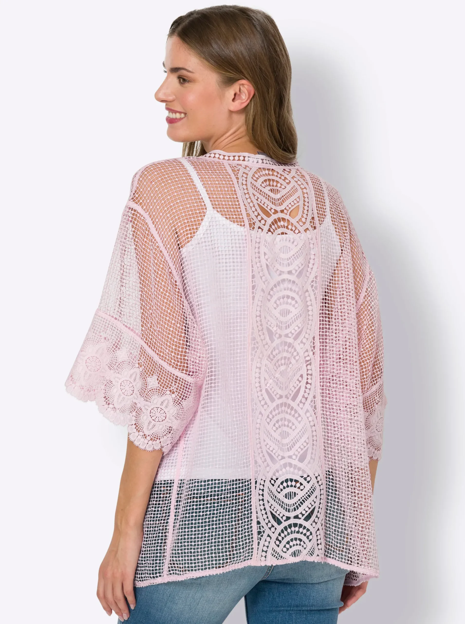 Jacken|heine Shirtjacke hellrosé