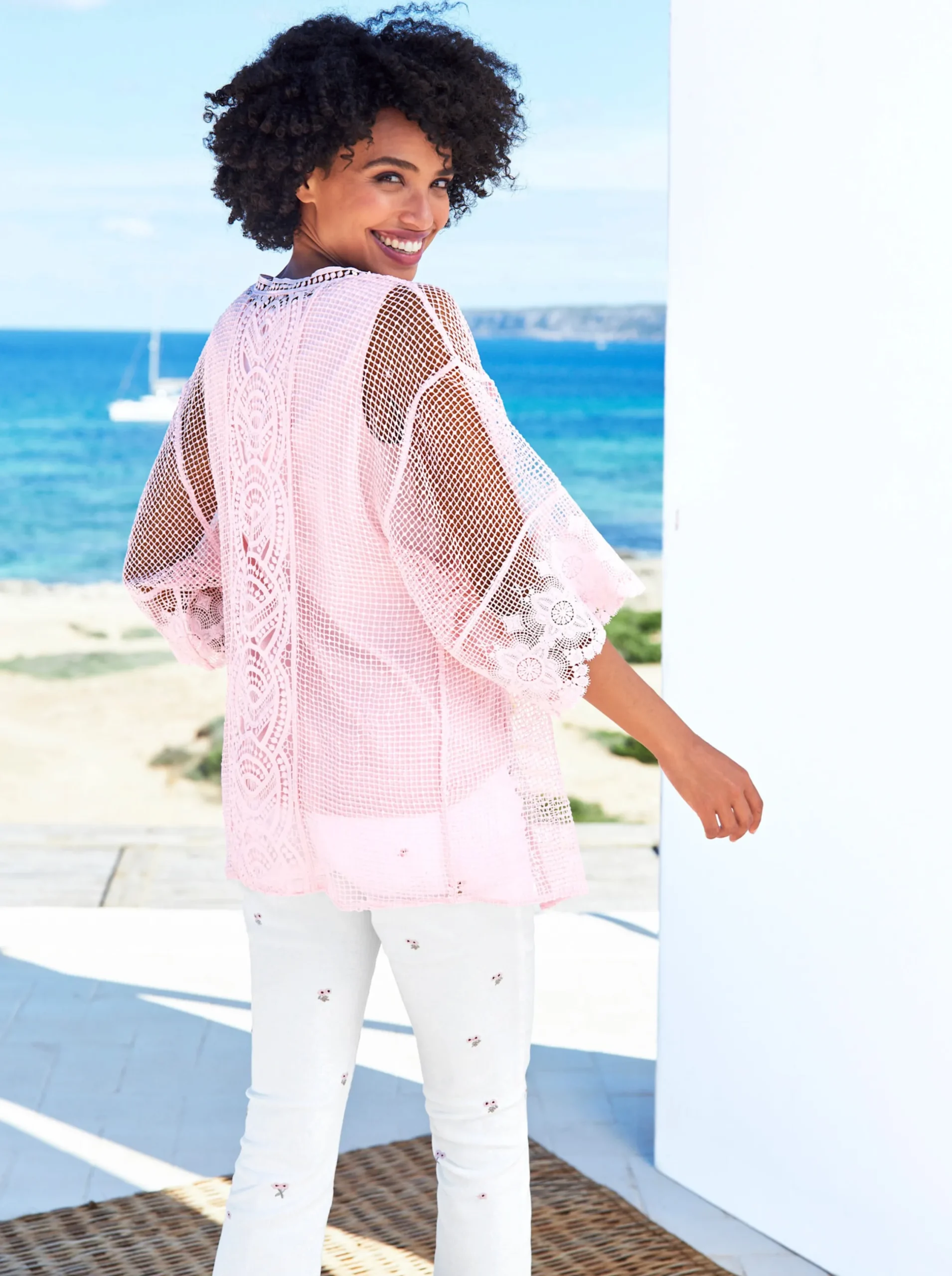 Jacken|heine Shirtjacke hellrosé
