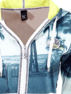 Strandmode|Jacken|heine Shirtjacke mit Fotoprint limette
