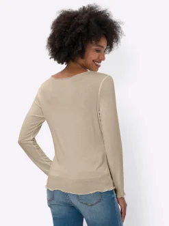 Shirts|heine Shirt-Set in Viskose-Qualität beige-ecru