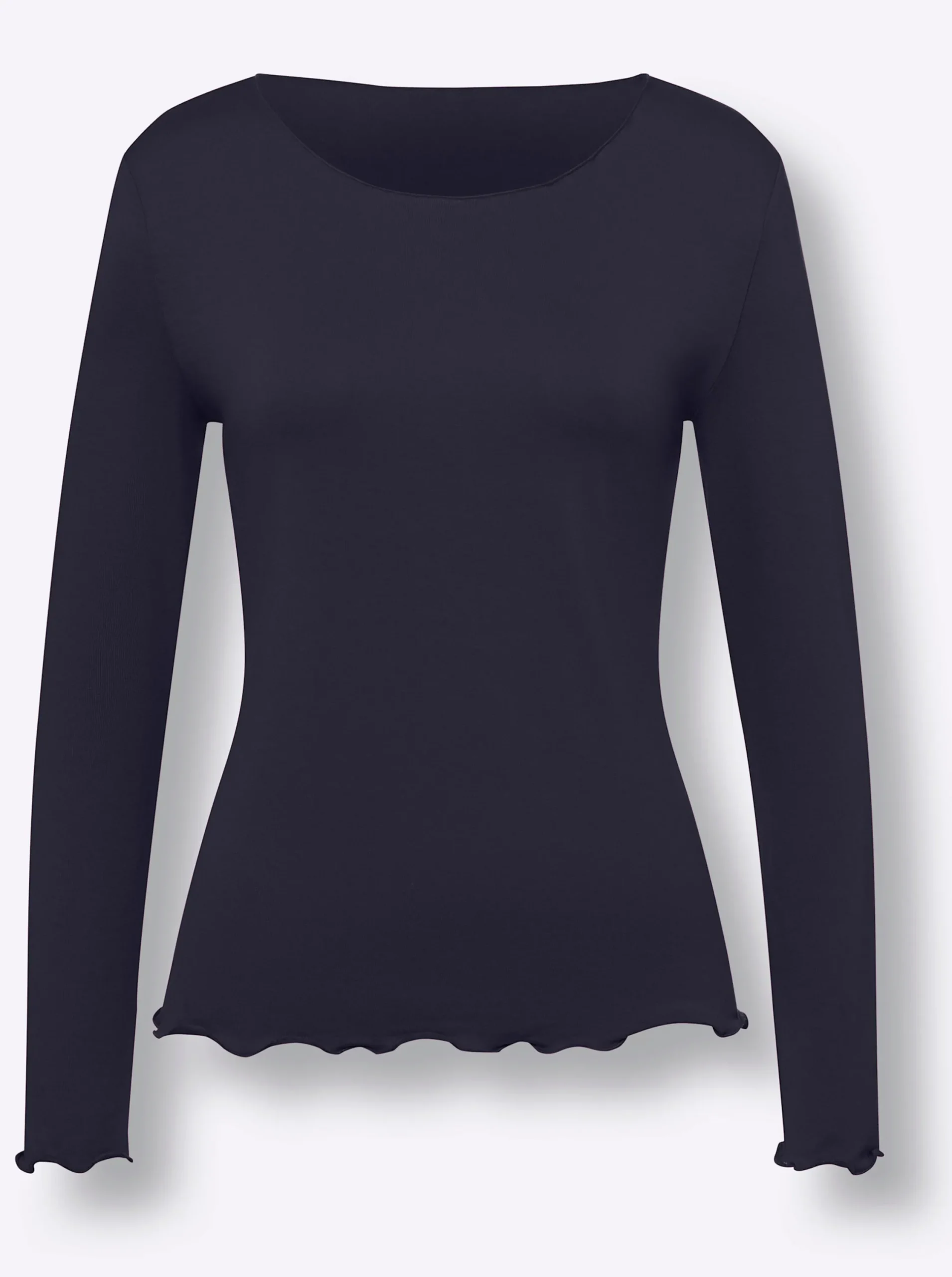 Shirts|heine Shirt-Set in Viskose-Qualität marine-ecru